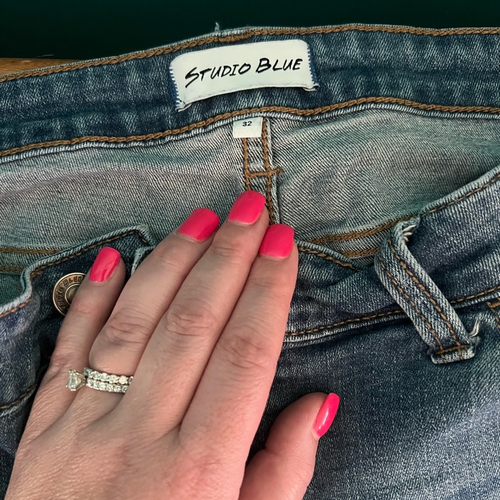 Stitch Fix - Studio Blue Jeans -  approx size 16. 32 inch waist Lot of 2